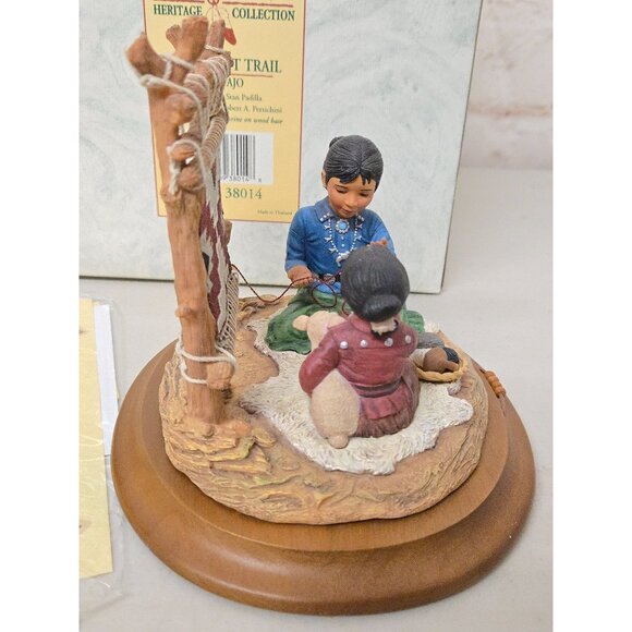 The Native American Heritage Collection Navajo Spirit Trail Figurine Pachini - Picture 4 of 5